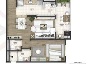 Apartamento em Tupi