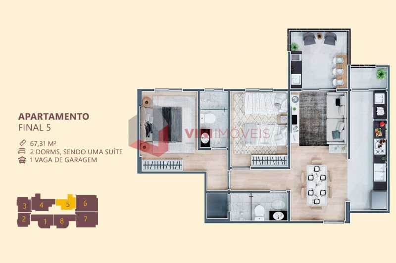 Apartamento em Nova Mirim