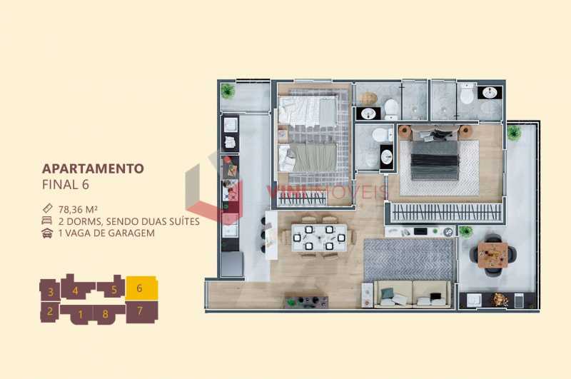 Apartamento em Nova Mirim