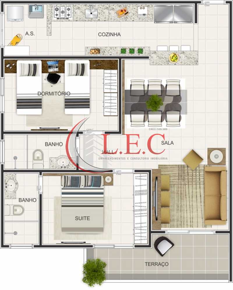 Apartamento em Tupi