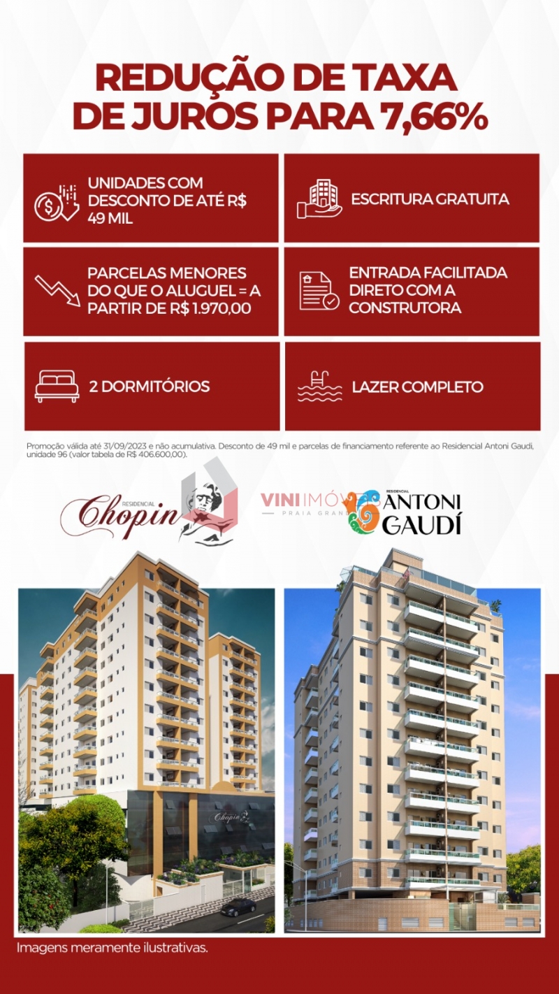 Apartamento em Boqueirão
