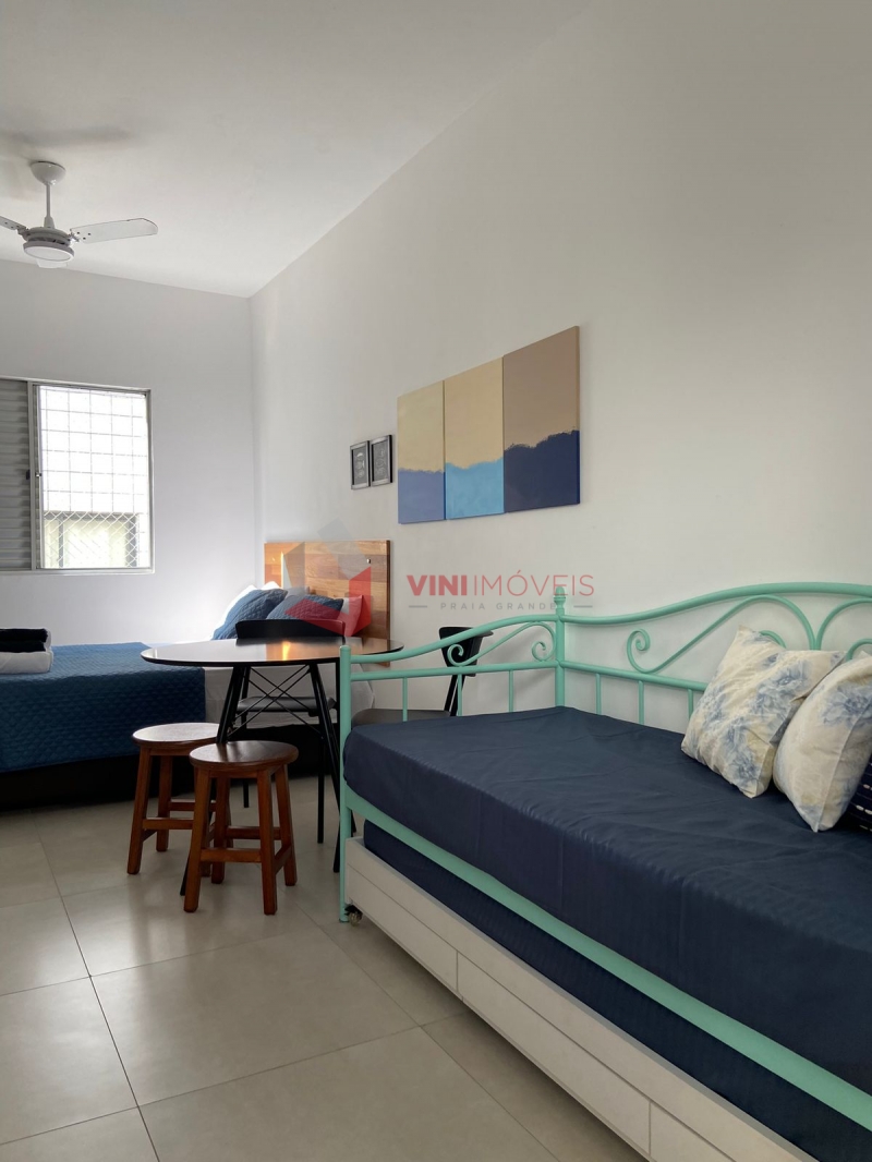 Apartamento 1 dormitório no Guilhermina - Praia Grande