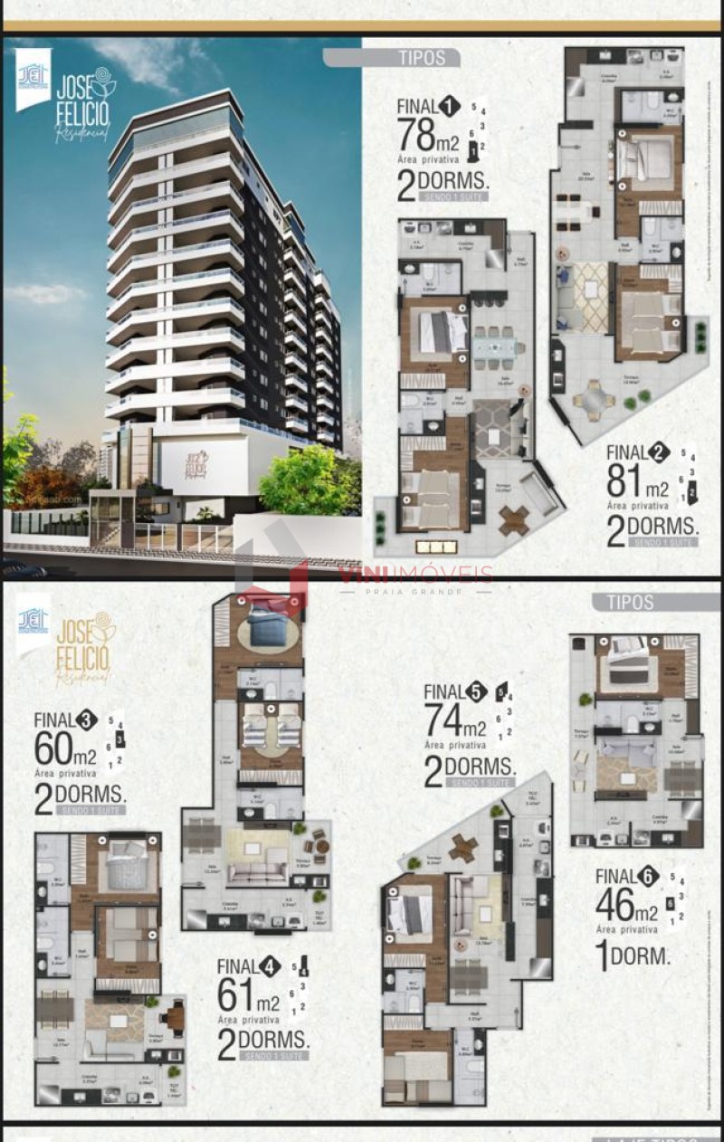 Apartamento em Vila Mirim
