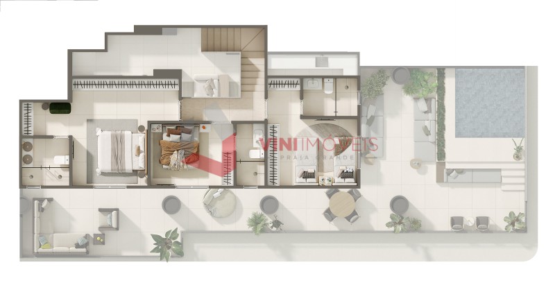 Apartamento em Canto Do Forte