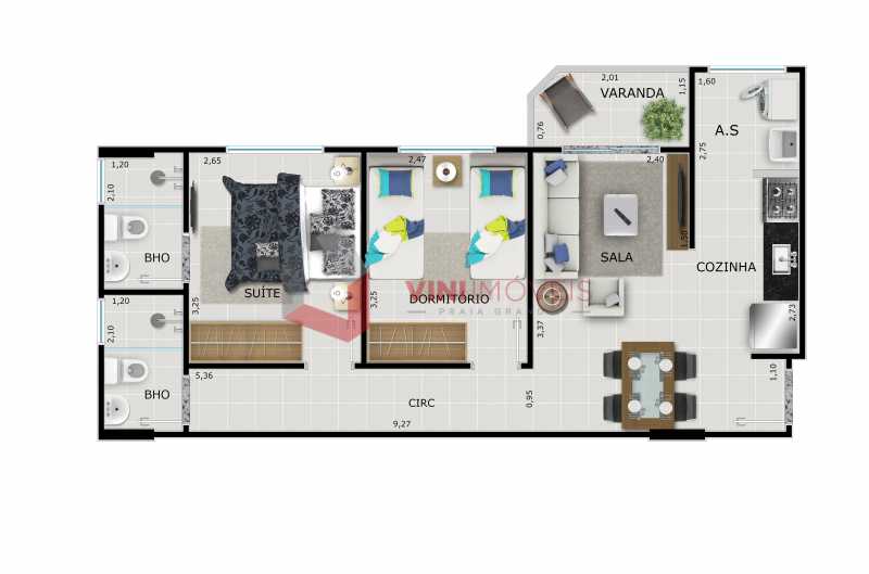 Apartamento em Guilhermina