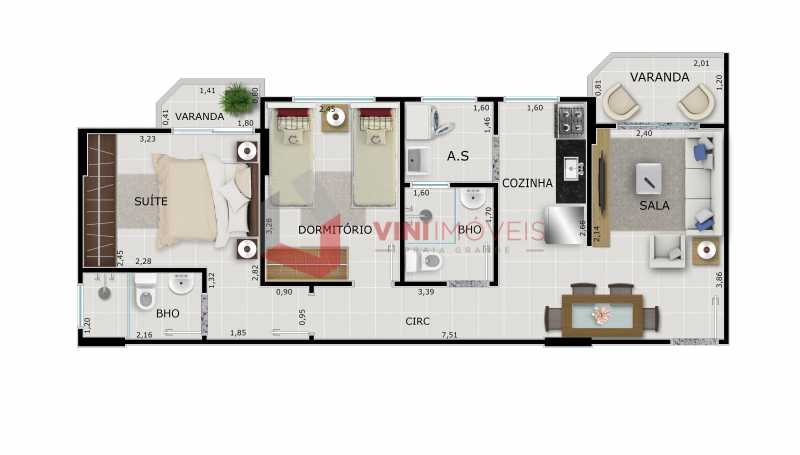 Apartamento em Guilhermina