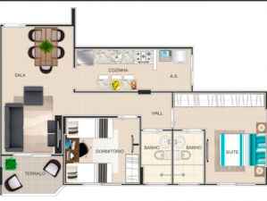 Apartamento em Guilhermina