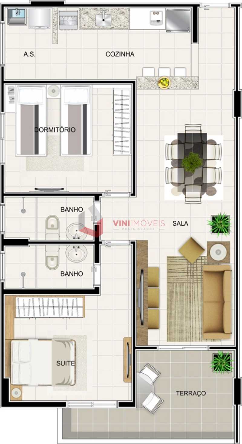 Apartamento em Tupi